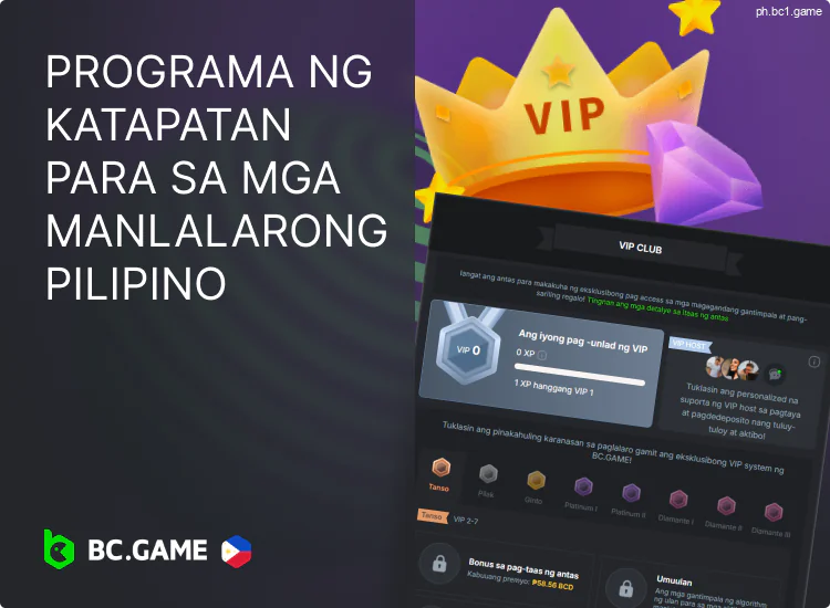 BC.Game Philippines Loyalty Program