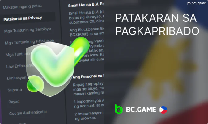 Patakaran sa Privacy ng BC Game